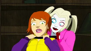 Harley Teaches Bat Family How To Fight Without Gear - Harley Quinn 4x04