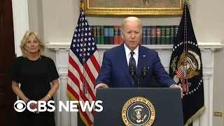 Biden calls for gun control after Texas elementary school shooting