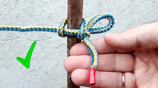 3 УЗЛА. Самые популярные, простые, НАДЕЖНЫ. Как легко вязать веревочные узлы