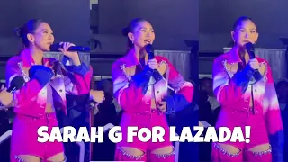 Some video clips of Sarah Geronimo for Lazada on G Studios.