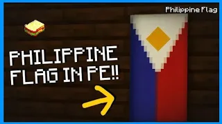 Minecraft, MCPE | How to make a Philippines Flag
