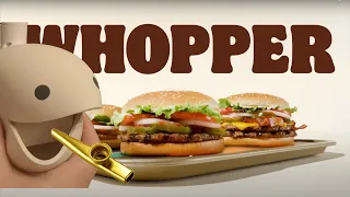 Whopper Whopper Ad but with Otamatone and Kazoos