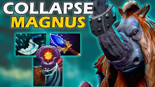 Коллапс на Сигнатурном Магнусе Уничтожил Карту! - Collapse Magnus 7.35 DOTA 2