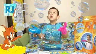 Мыльные прыгунцы Magic bubbles Дуем Огромные нелопающиеся мыльные пузыри unboxing set show bubble