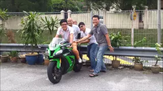 Push starting Kawasaki Ninja ZX10R