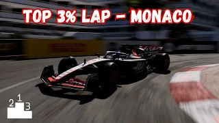 How Fast Is A Top 3% Lap at Monaco in F1 23?!