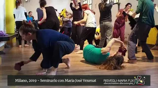 Seminario Danzaterapia Danzacreativa Metodo Maria Fux con Maria Josè Vexenat