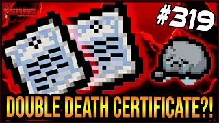 DOUBLE DEATH (CERTIFICATE)?! - The Binding Of Isaac: Repentance #319