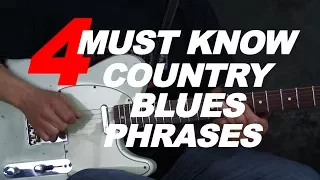4 must know Country Blues licks Buck Owens Don Rich style (with tabs)