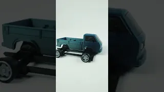 3D Printed VW T3 single cab pickup
