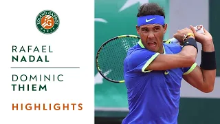 Rafael Nadal v Dominic Thiem Highlights - Men's Semi-Final 2017 | Roland-Garros