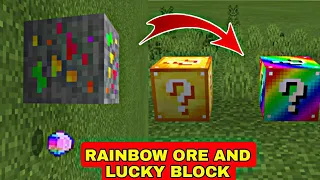 Rainbow Lucky Block Addon for Minecraft Pocket Edition | Rainbow Lucky Block Addon Minecraft Pe 1.18