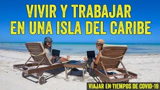 HOLBOX 🇲🇽 VIVIR y TRABAJAR en una ISLA del CARIBE  🚙 Furgo en ruta T3-E7