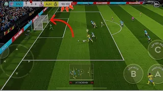 Last minute attack 2-2!! Can I score? #dls #gameplay