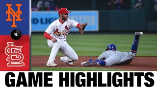 Mets vs. Cardinals Game Highlights (4/26/22) | MLB Highlights