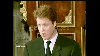 Earl Spencer eulogy at Princess Diana's Funeral on September 6, 1997.