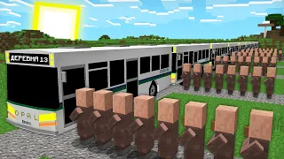 ПОЧЕМУ ЖИТЕЛИ УЕЗЖАЮТ ИЗ ДЕРЕВНИ В МАЙНКРАФТ 100% троллинг ловушка minecraft