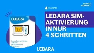 LEBARA SIM Aktivierung