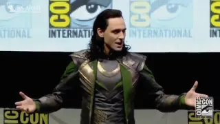 Loki Takes Over Hall H Comic Con VERY BEST VERSION