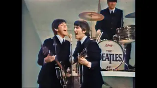 The Beatles Ed Sullivan Show 9 February 1964 (Evening) (Colorized Video)