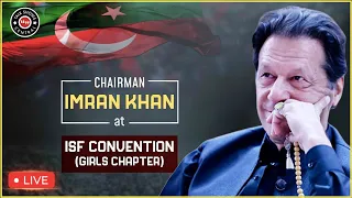 Live | Chairman PTI Imran Khan's Speech at ISF Girls Convention Islamabad | 23 September 2022