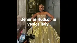 Jennifer Hudson steals the show in Venice Italy