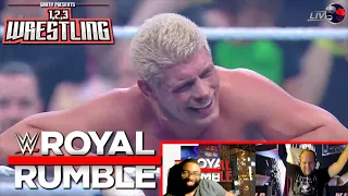 1, 2, 3 Wrestling | WWE Royal Rumble 2024 Reactions