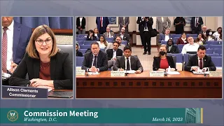 FERC Commission Meeting | March 2023 Open Meeting