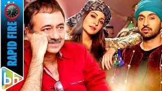 Anushka Sharma | Diljit Dosanjh's Rapid Fire On Shah Rukh Khan | Phillauri​ | Raju Hirani