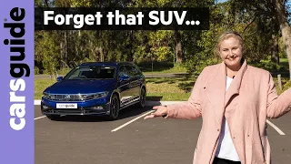 Best family car? 2023 Volkswagen Passat review: 206TSI R-Line wagon | Skoda Octavia rival impresses