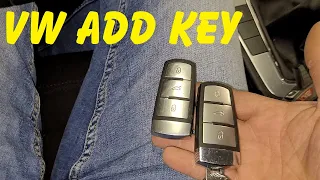 VW Passat Key programming / VW Add New key / immo VW Passat