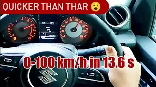 Maruti Suzuki Jimny 0-100 TEST! QUICKER than the THAR 😮