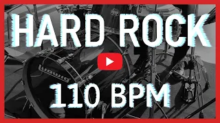 Hard Rock Drum Track 110 BPM [HD]