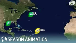 2011 Atlantic Hurricane Season Animation V.3