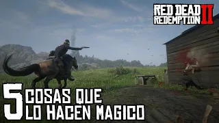 5 Cosas que hacen MAGICO a Red Dead Redemption 2 - Jeshua Games