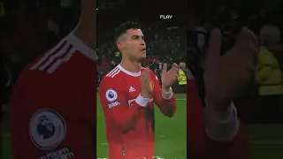 Ronaldo last game at Old Trafford.
