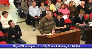 April 14, 2014 - City Council Meeting