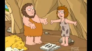 Cavemen arguing - Family guy