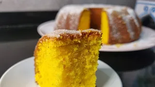 Saffron cake/Gâteau au safran