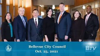 Bellevue Council Meeting - October 25, 2021