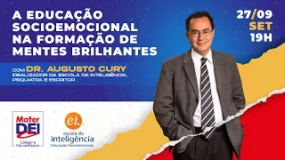 Palestra “A educação socioemocional na formação de mentes brilhantes”, com Dr. Augusto Cury