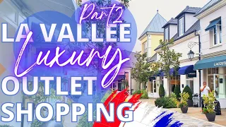 PARIS LA VALLÉE LUXURY OUTLET SHOPPING (Part 2) ft Coach, Michael Kors, Maje, Burberry, RedValentino