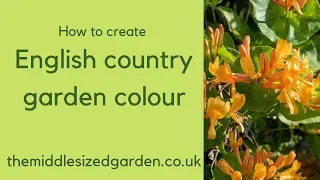 How to create English country garden colour...