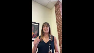West Tennessee 11th/12th Grade Clarinet Excerpt #1 (Rotation C)