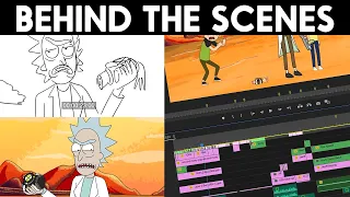 Rick and Morty Ben 10 - Fan Animation (Behind the Scenes)