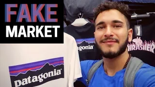 KNOCKOFF MARKET IN SHANGHAI 🇨🇳 - FAKE PATAGONIA