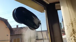 Hobot-388 window cleaning robot in action