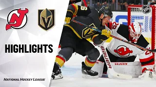 NHL Highlights | Devils @ Golden Knights 3/3/20