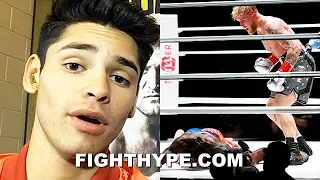 RYAN GARCIA REACTS TO JAKE PAUL KNOCKING OUT NATE ROBINSON: "WATCH WHAT I DO JAKE"