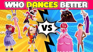 Who DANCES Better 💃🎶 Guess The Voice? The Amazing Digital Circus 🎪 | Ep 1 & 2 | Pomni, Lou princess